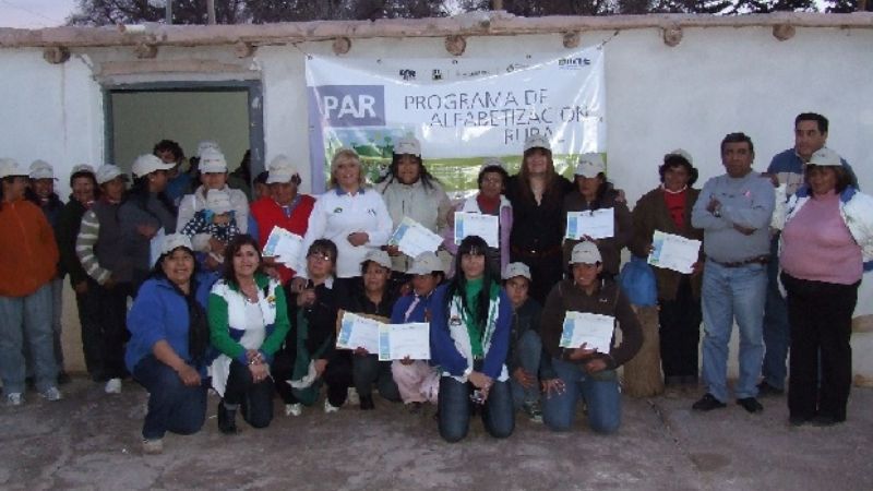 Cerró nuevo ciclo del Programa de Alfabetizaron Rural 
