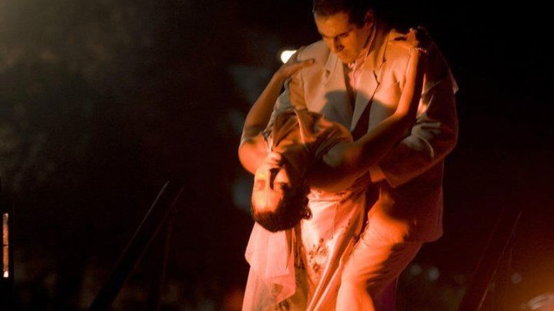 Pareja catamarqueña en Encuentro Federal de Tango