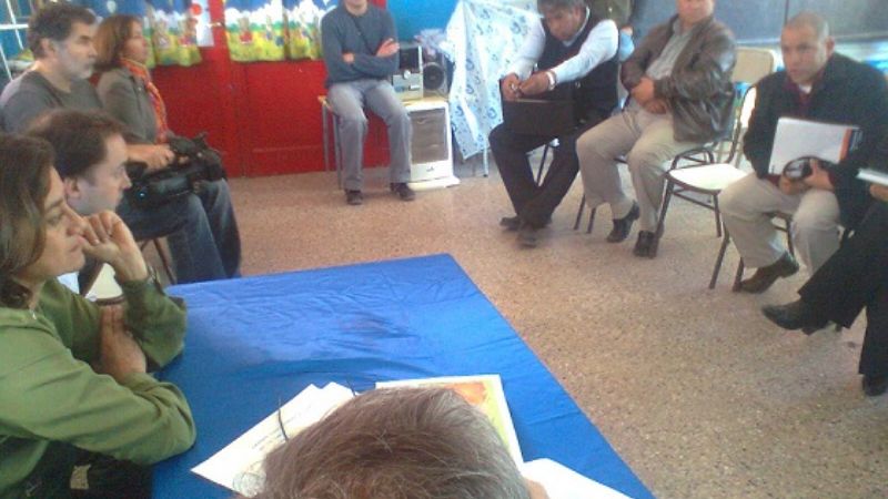 Corpacci y Mera visitaron escuelas del norte de Belén y plantean cambios para el 2012