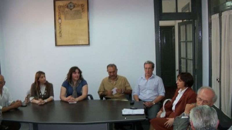 Nueva marcha de la ENET N°1 al Rectorado