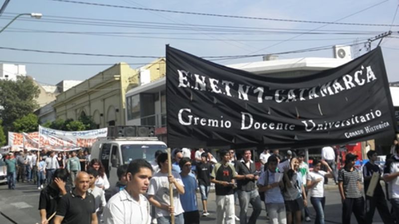 Docentes de la ENET se preparan para un paro por tiempo indeterminado