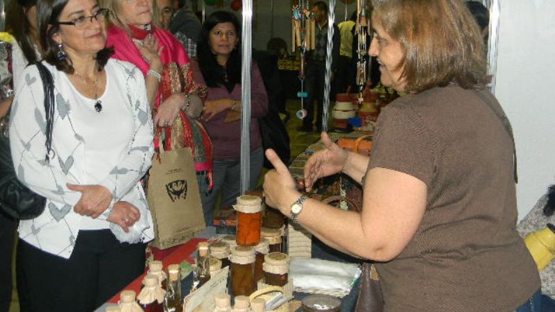 Visita del FPV a los emprendedores en La Alameda