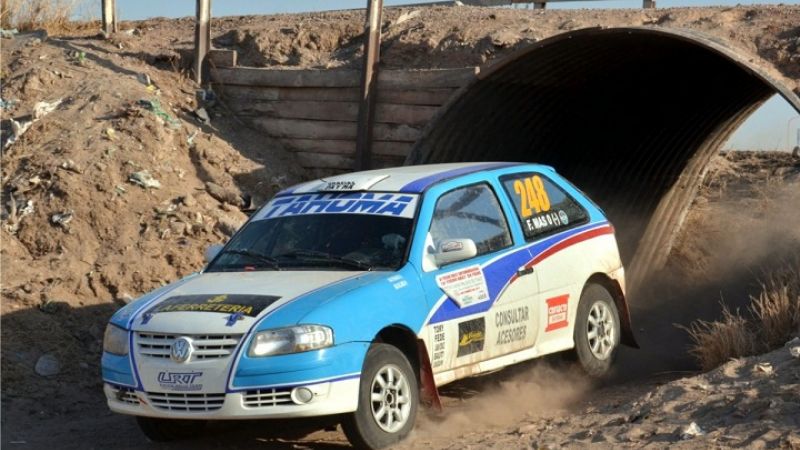 Mario Sampayo ganó el Rally ciudad de Frías