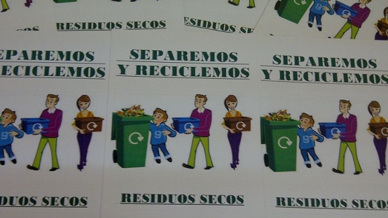Campaña de concientización sobre recolección selectiva de residuos