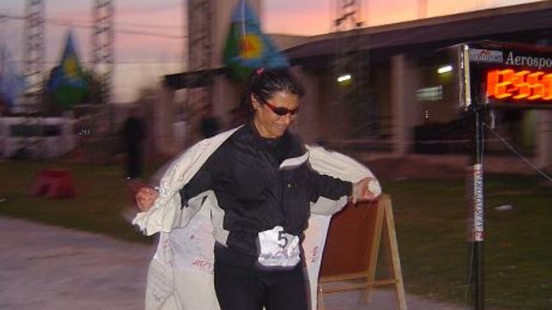 Catamarqueña logró podio en carrera de 100 km