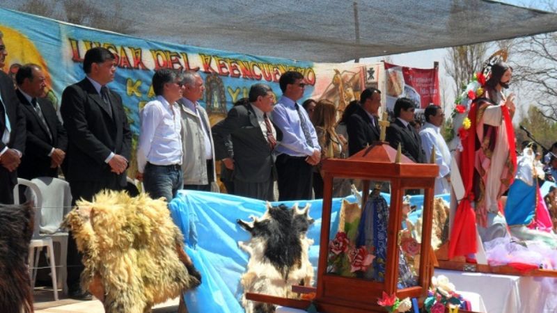 Brizuela del Moral faltó a las inauguraciones por aniversario de Palo Blanco