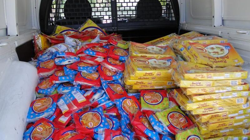 Queman gran cantidad de alimentos