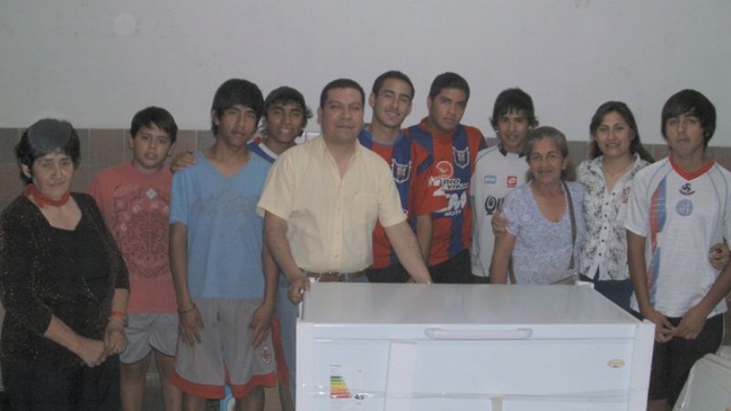 San Lorenzo recibió elementos para su trabajo social