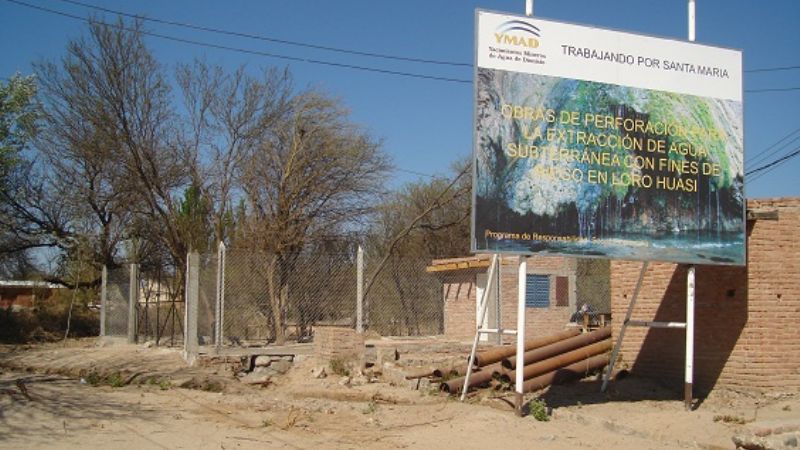 Corpacci inaugurará el pozo de agua para agricultores de Loro Huasi