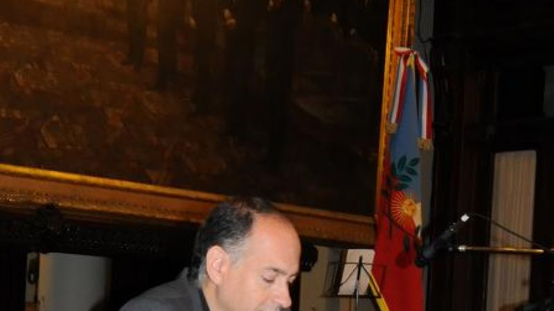 Festejos por la Autonomía en el Salón de Pasos Perdidos