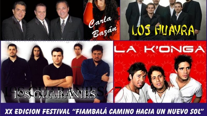 Preparativos para la XX edición del festival “Fiambalá camino hacia un nuevo sol”