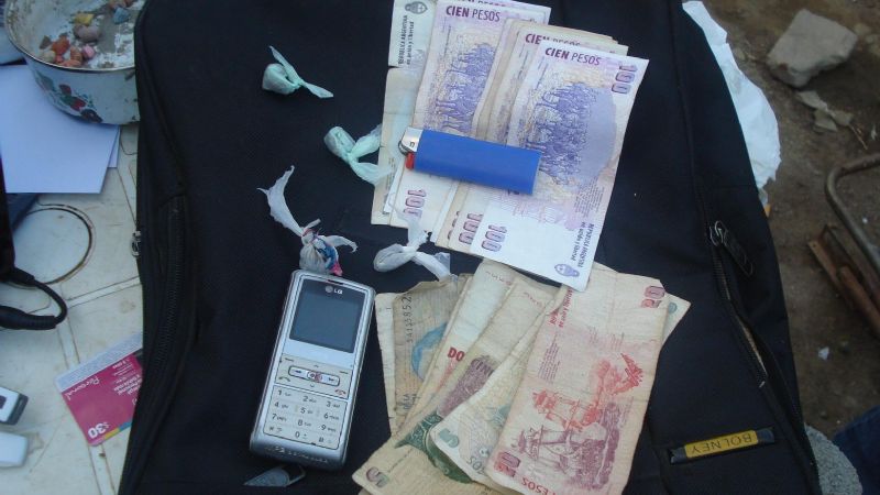 Secuetran 250 gramos de marihuana y 40 de cocaína