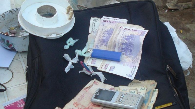 Secuetran 250 gramos de marihuana y 40 de cocaína