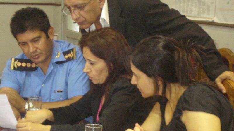 Reunión entre la Jefatura de Policía y la Secretaría de Seguridad Interior