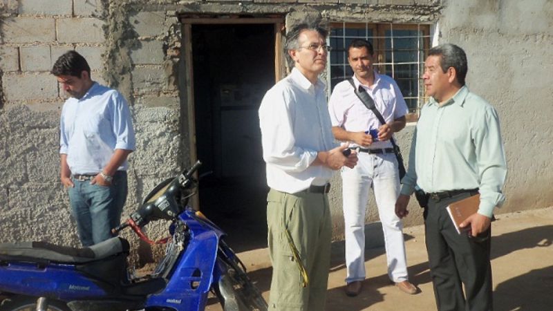 En el barrio Felipe Varela, muy pocos pagan la luz