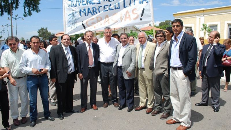 Jalil visitó la planta de tratamiento de San Juan