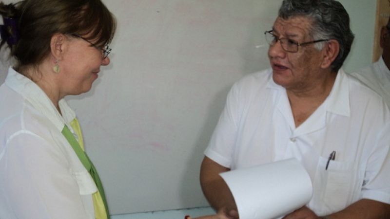 Pusieron en funciones al equipo de trabajo en el hospital de Santa María