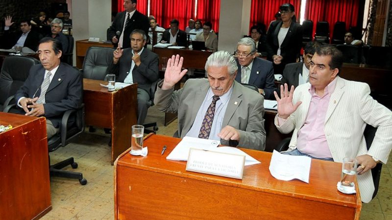 Senadores van este jueves a Chumbicha