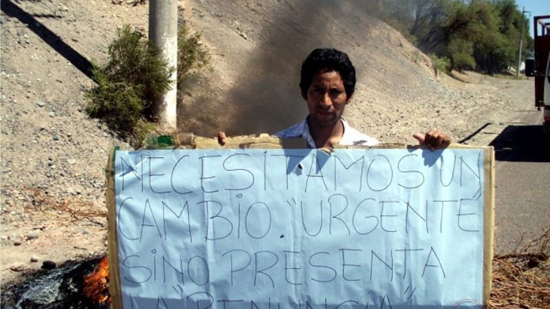 Tras el escándalo, la delegada de Saujil anunció su renuncia