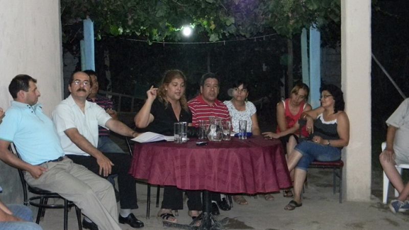 Soria se reunió con vecinos del barrio Don Francisco