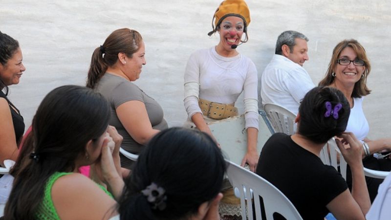 Teatro y folclore en el Correccional de Mujeres