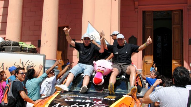 D\'agostini llegó a Catamarca y fue recibido por una multitud