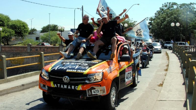 D\'agostini llegó a Catamarca y fue recibido por una multitud