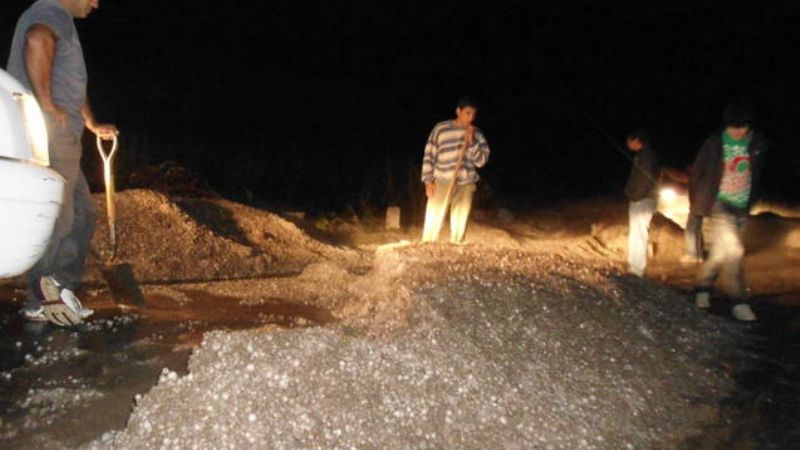Por derrumbes y granizo cortaron el tránsito de El Rodeo a Las Juntas