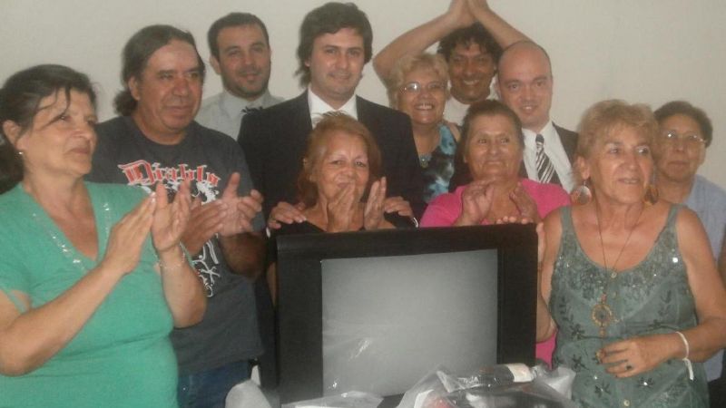 Donación a centro de jubilados