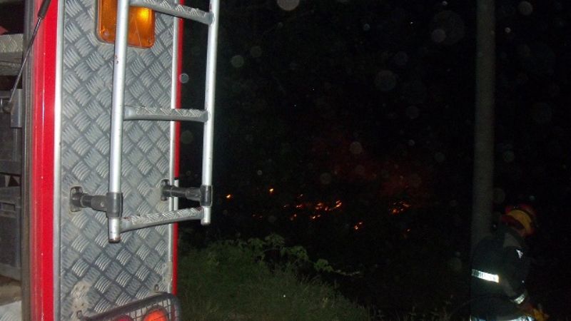 Incendio en una vivienda del norte de la Capital