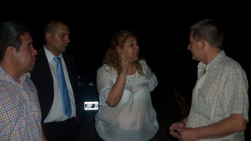 Se pudo controlar el fuego en la ruta 1