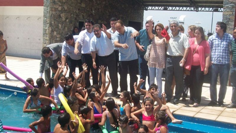 Jalil en el lanzamiento de “Verano entre Todos”