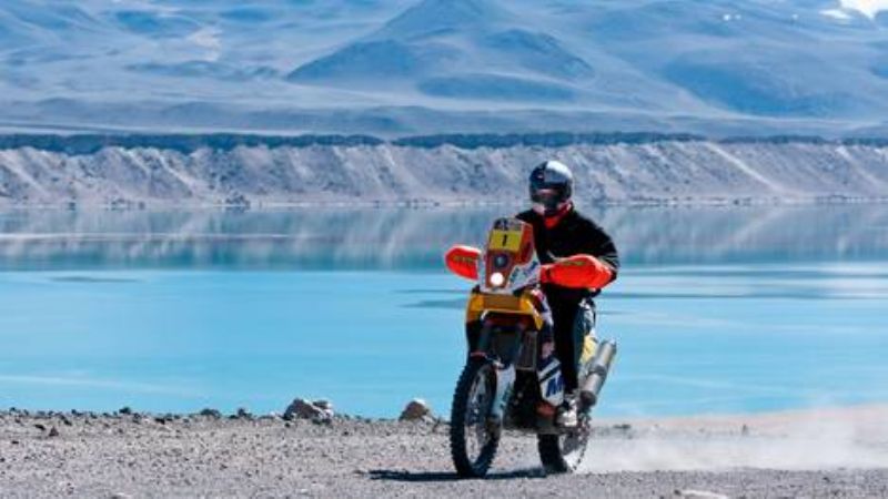 El Dakar cruzó Los Andes en un día tranquilo