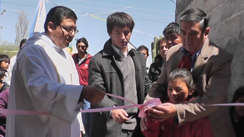 Inauguraron obras en los festejos de la Virgen de La Merced