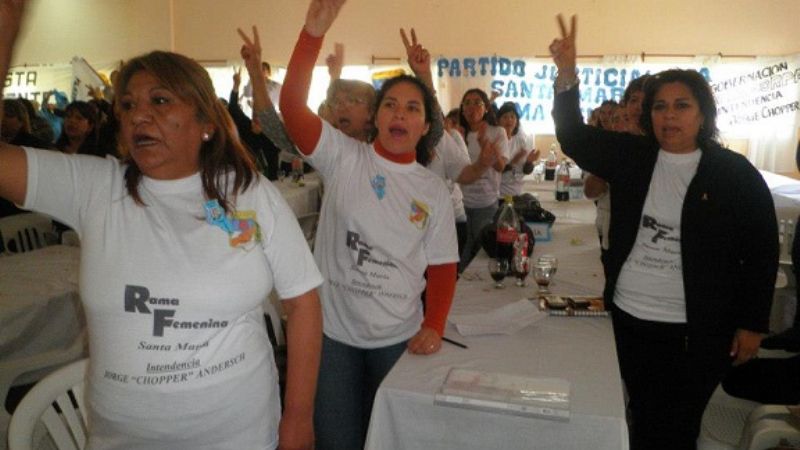 Santa María presente en el Encuentro Provincial de Mujeres Peronistas