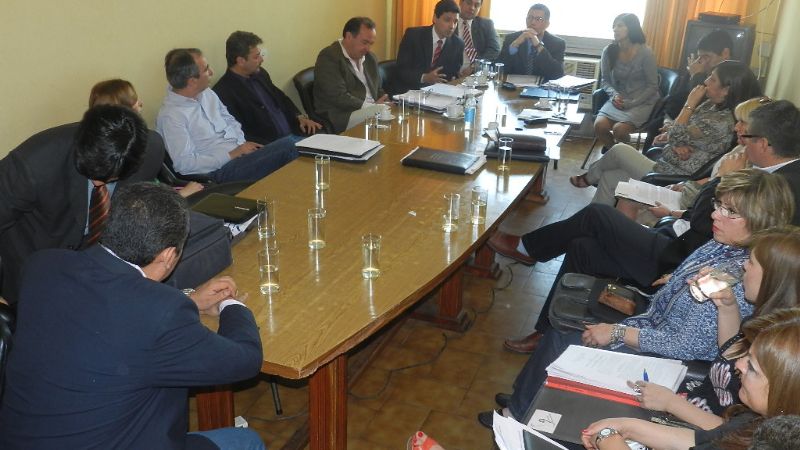 Morales pasó por Diputados