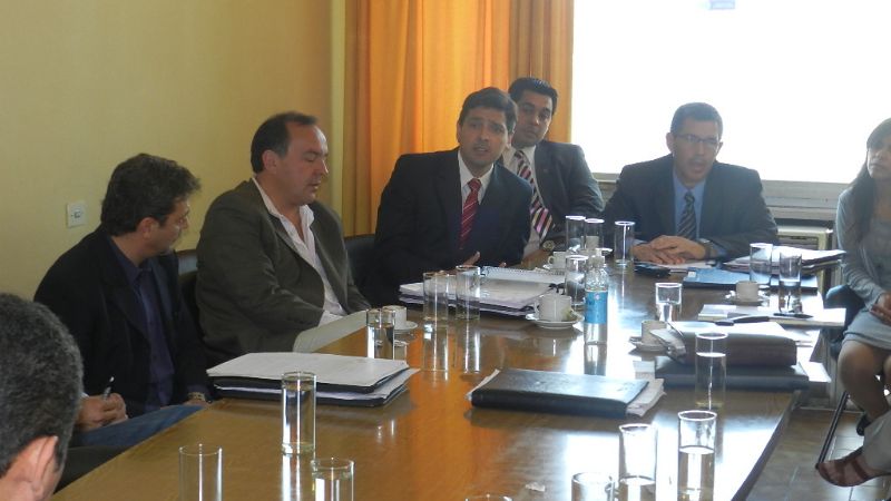 Morales pasó por Diputados