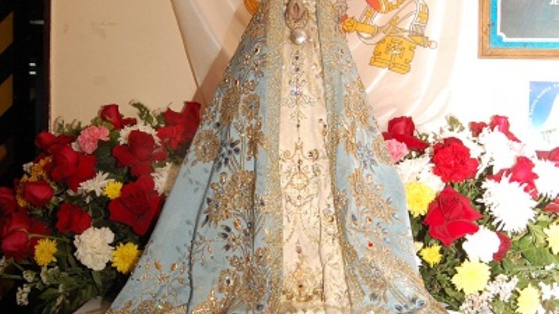 La Virgen del Valle de visita en la Legislatura 