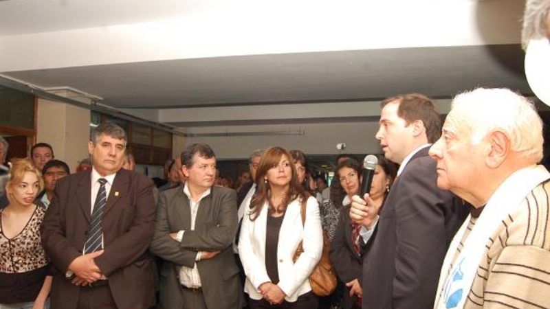 La Virgen visitó el Parlamento