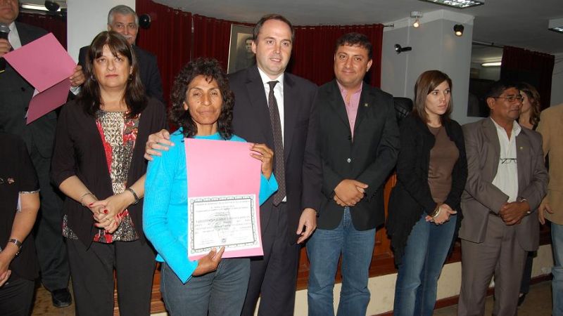 Representantes de los pueblos originarios participaron de sesión en el Senado