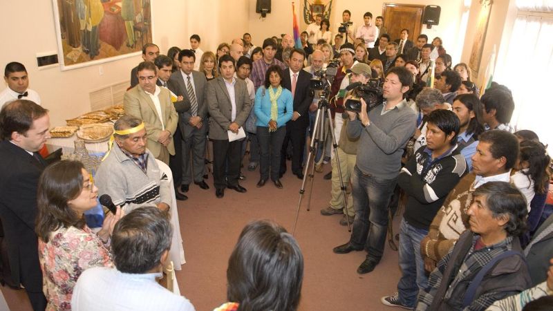 La gobernadora homenajeó a Pueblos Originarios de Catamarca