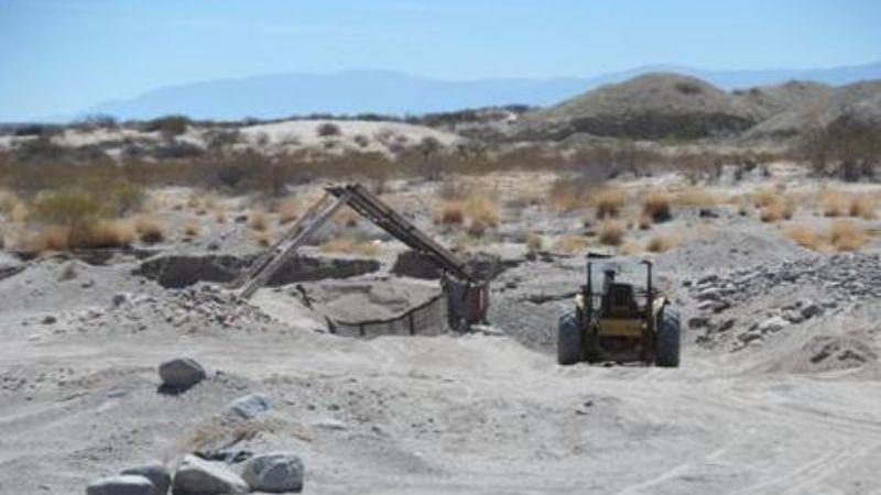 Detectaron nuevamente extracción ilegal de áridos