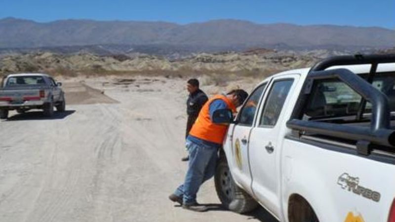 Detectaron nuevamente extracción ilegal de áridos