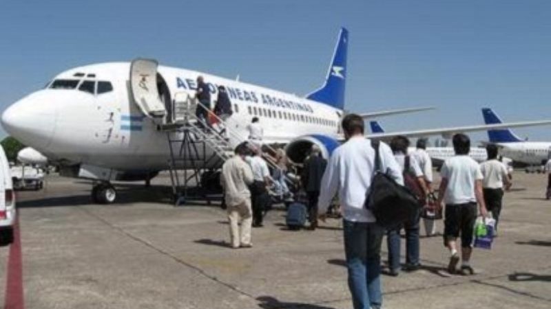 Subieron al avión, pero al llegar no tenían los equipajes