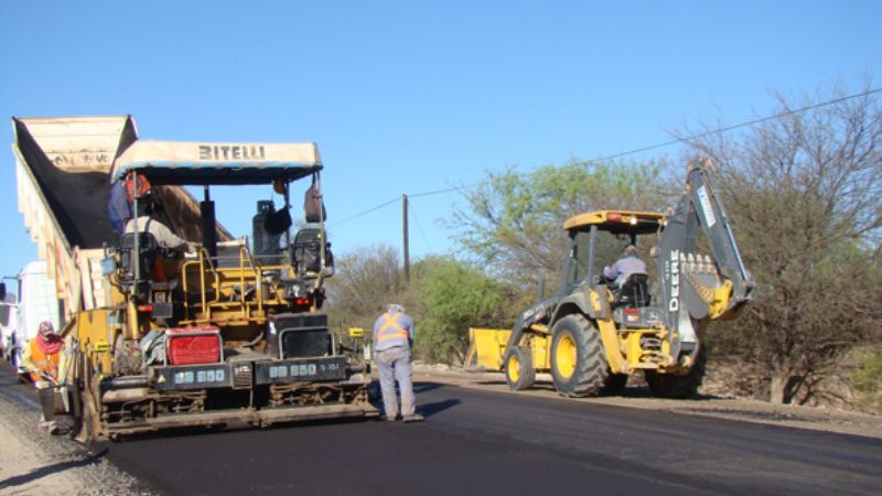 Se recomienda transitar con precaución por trabajos de repavimentación