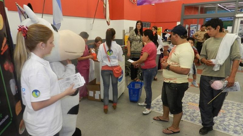 “Día Mundial de la Alimentación” en los supermercados de la Capital 
