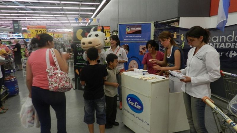 “Día Mundial de la Alimentación” en los supermercados de la Capital 