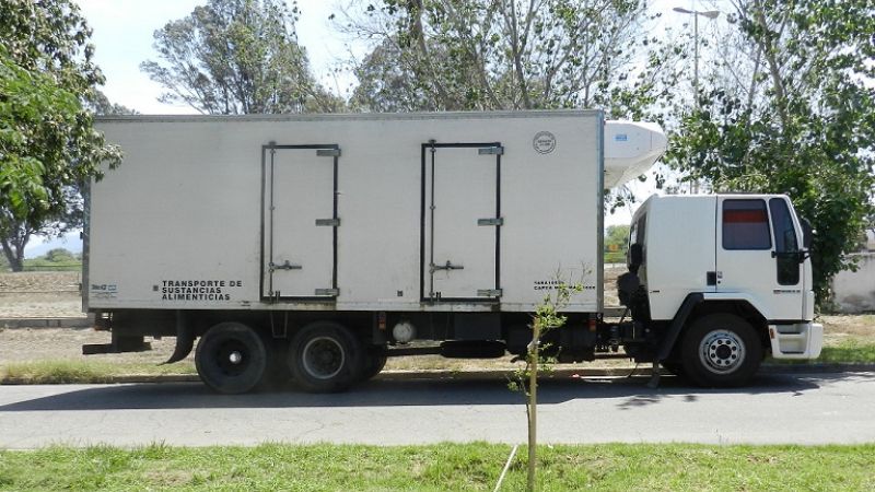 Secuestro preventivo de un camión de carne