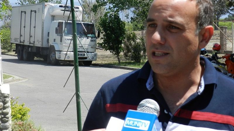 Secuestro preventivo de un camión de carne