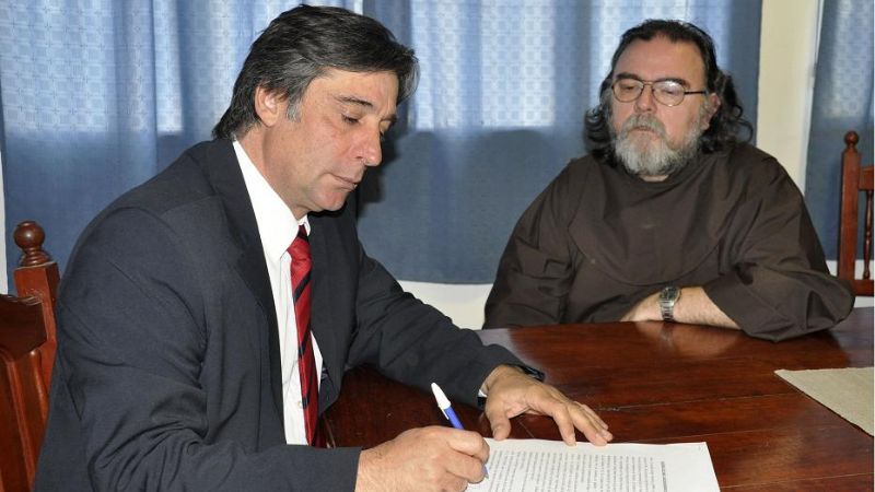 Colegio Quintana y la EC SAPEM firmaron acuerdo